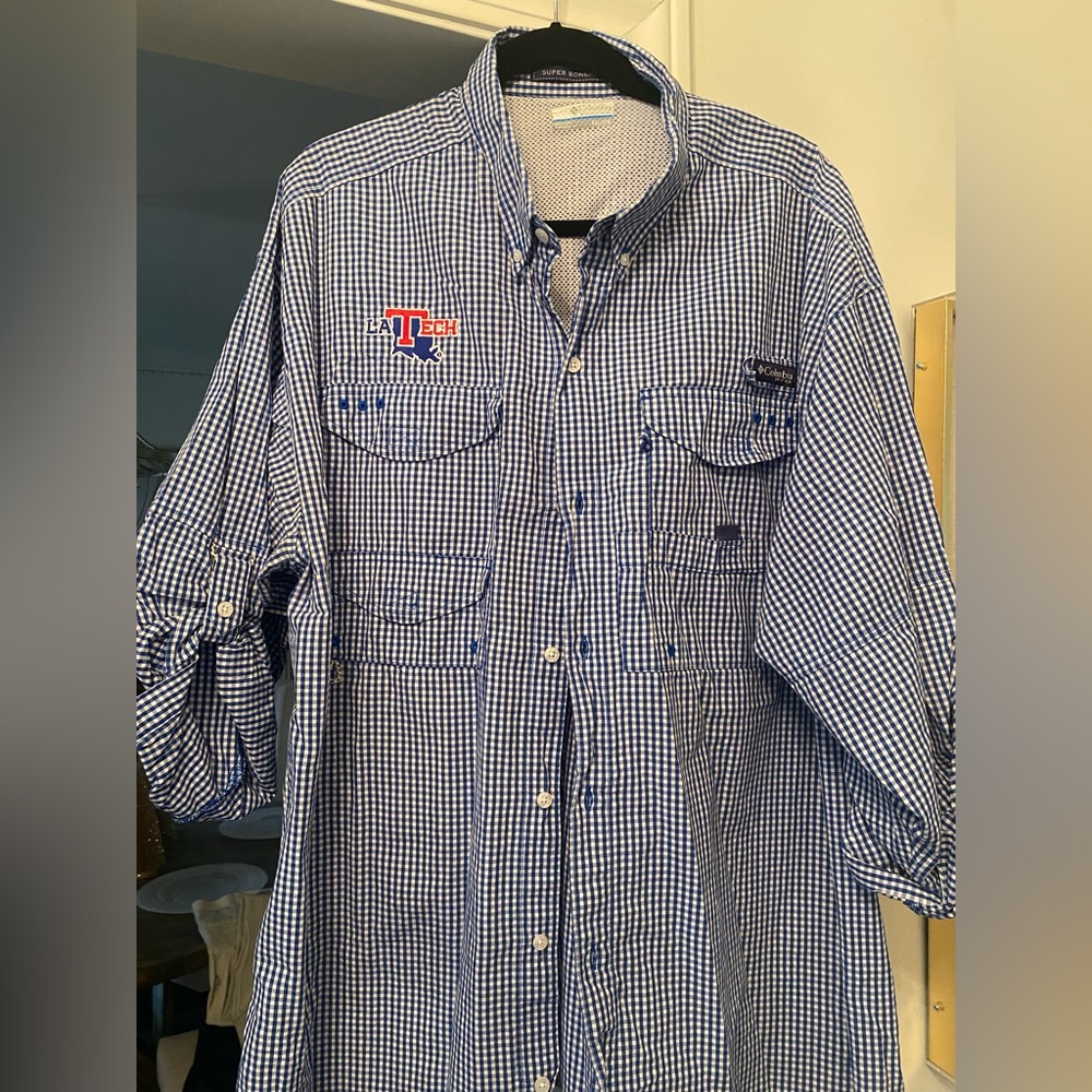 Louisiana Tech Columbia button down